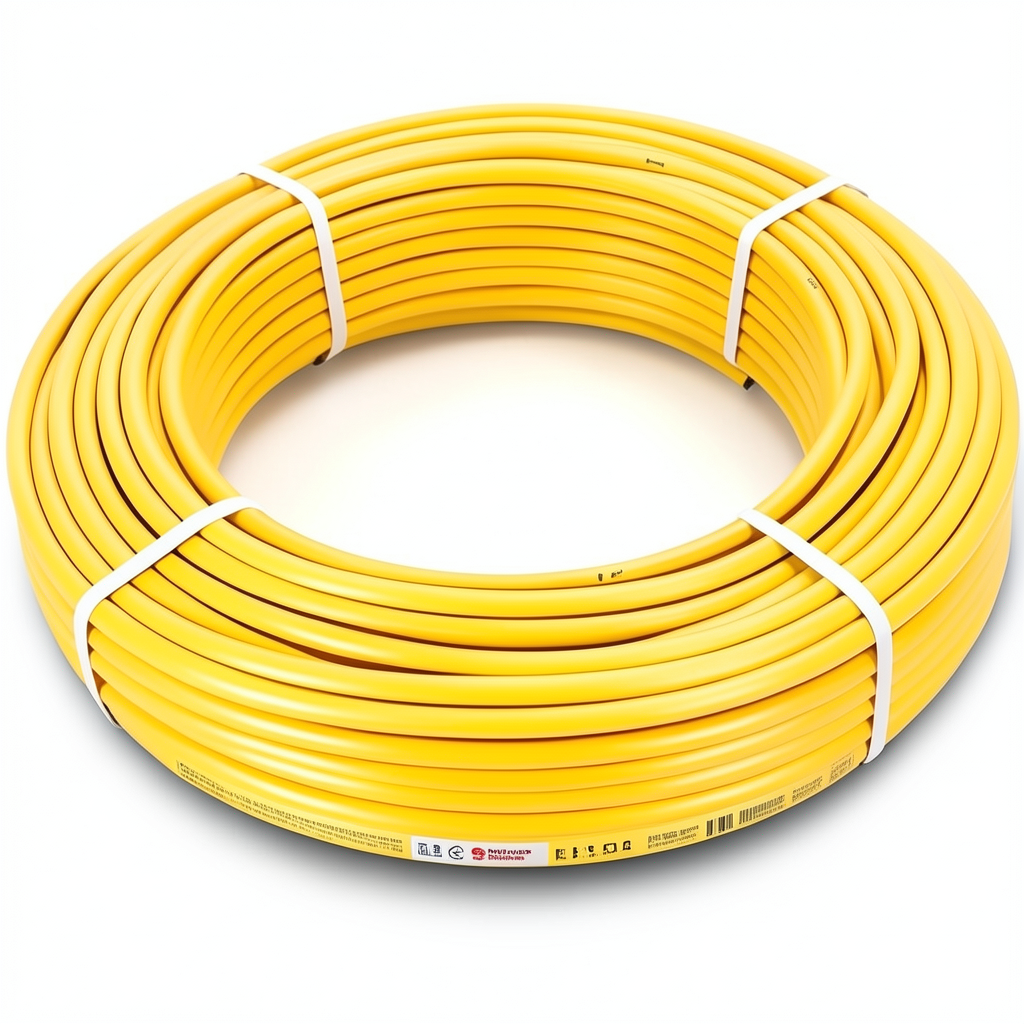 أنابيب HDPE نيبروبلاست PE 100 ضغط 20 بار قطر 32 مم سمك 3.6 مم لون أصفر | نيبروبلاست
