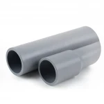 انابيب بلاستيك UPVC الوطني ضغط 9 بار  مقاس 2 إنش سمك 2.5 مم لون رمادي