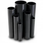 UPVC Pipes Modern Technology Nominal Pressure 21.7 Bar Size 2 inch Thickness 4.47 mm Black Colour