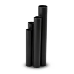 أنابيب HDPE SDR 17.6 قطر خارجي 355 مم سمك 20.1 مم لون أسود