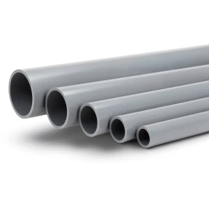 UPVC Pipes Nominal Pressure 10 Bar Outside Diameter 110 mm Thickness 5.3 mm Gray