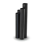 أنابيب HDPE SDR 22 قطر خارجي 900 مم سمك 41 مم لون أسود