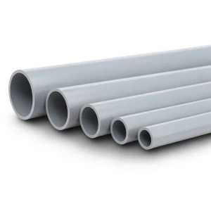 UPVC Pipes Nominal Pressure 6 Bar Outside Diameter 160 mm Thickness 4.7 mm Gray