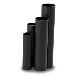 أنابيب HDPE SDR 17.6 قطر خارجي 250 مم سمك 14.2 مم لون أسود