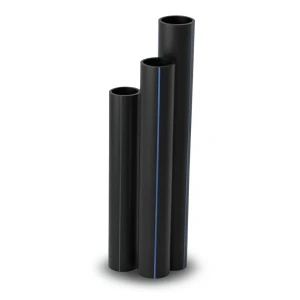أنابيب HDPE SDR 17.6 قطر خارجي 315 مم سمك 17.9 مم لون أسود