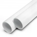 مواسير UPVC الوطني ضغط 20 بار  قطر خارجي 200 مم سمك 14.7 مم لون أبيض