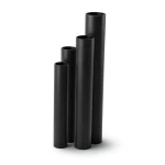 أنابيب HDPE SDR 22 قطر خارجي 710 مم سمك 32.3 مم لون أسود