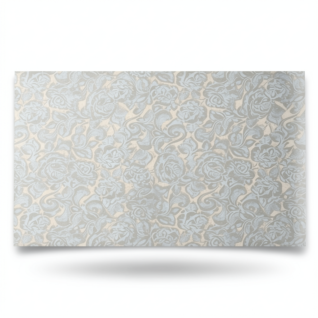 Patterned Wallpaper 10 m x 0.70 m Gray, Model 14035