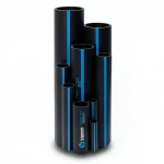 Sappco HDPE Pipes PE 100 Pressure 12.5 Bar Outside Diameter 140 mm Thickness 10.3 mm Black Color