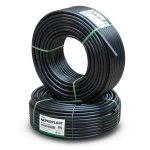 أنابيب HDPE PE 100 ضغط 20 بار قطر 40 مم سمك 4.5 مم لون أسود | نيبروبلاست