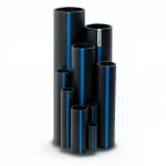 مواسير HDPE سابكو PE 100 ضغط 12.5 بار قطر خارجي 180 مم سمك 13.3 مم لون اسود