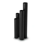مواسير HDPE SDR 13.6 قطر خارجي 400 مم سمك 29.4 مم أسود