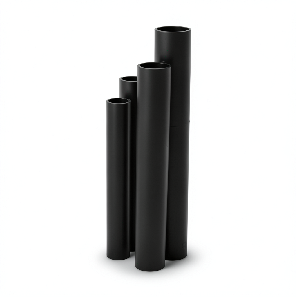 HDPE Pipes SDR 17.6 Outside Diameter 500 mm Thickness 28.4 mm Black