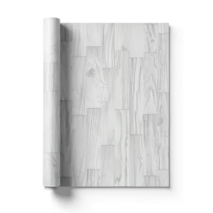 German Patterned Wallpaper 10m x 0.53m Light Gray, Model 446630