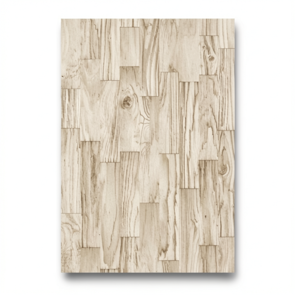 Patterned Wallpaper Beige 10m x 0.53m Model 446654