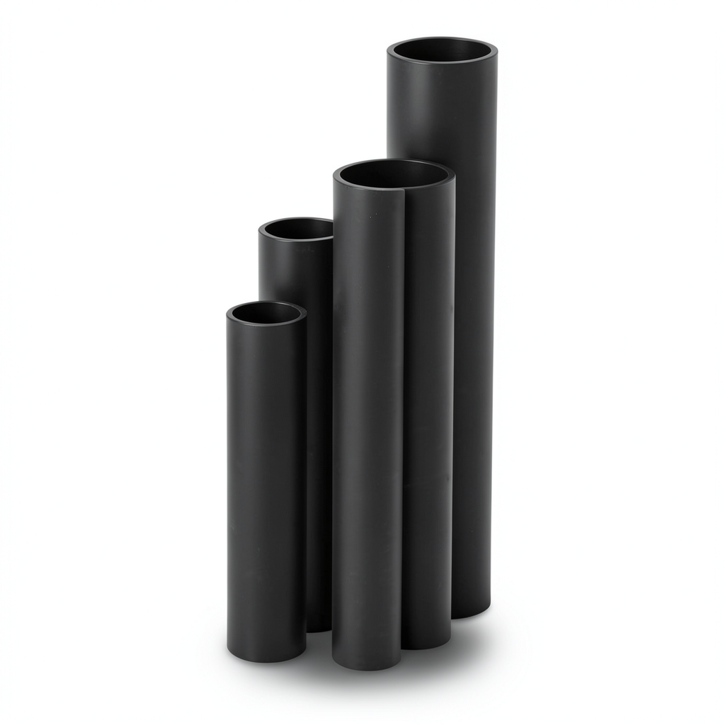HDPE Pipes SDR 17.6 Outside Diameter 900 mm Thickness 51.0 mm Black