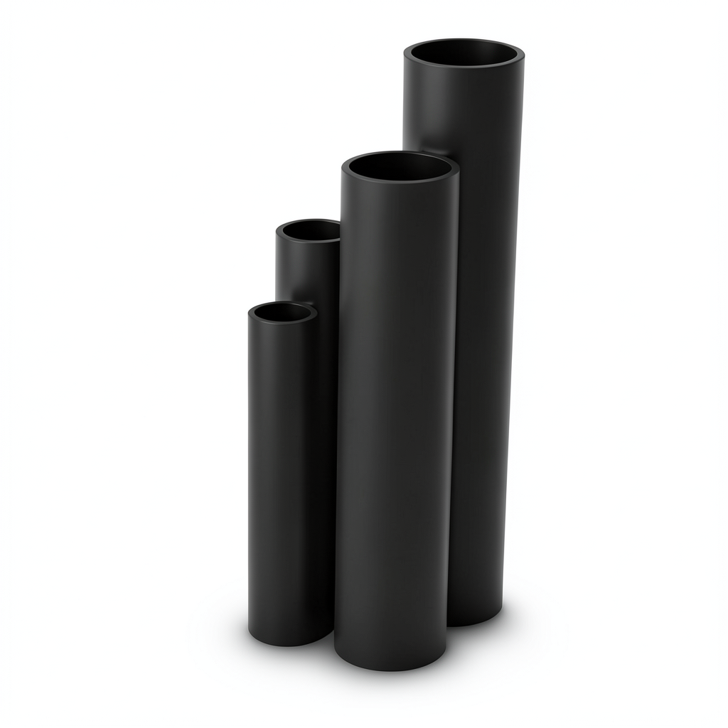 HDPE Pipes SDR 17.6 Outside Diameter 1000 mm Thickness 56.7 mm Black