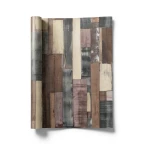 German Patterned Wallpaper 10m x 0.53m Brown Beige, Model 446760