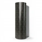 Patterned wallpaper, dark brown color, length 10 m, width 0.53 m, model  10346-15