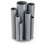 مواسير UPVC الوطني ضغط 21.7 بار  مقاس 3/4 إنش سمك 2 مم لون رمادي