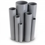مواسير UPVC الوطني ضغط 21.7 بار  مقاس 1 إنش سمك 2.5 مم لون رمادي