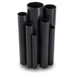 مواسير UPVC ضغط 6 بار قطر خارجي 400 مم سمك 11.7 مم لون اسود