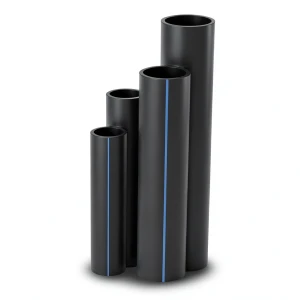 أنابيب HDPE SDR 22 قطر خارجي 710 مم سمك 32.3 مم لون أسود
