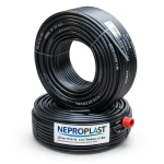 أنابيب HDPE PE 80 ضغط 16 بار قطر 50 مم سمك 5.6 مم لون أسود | نيبروبلاست