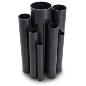 UPVC Pipes Pressure 16 Bar Outside Diameter 400 mm Thickness 29.7 mm Black