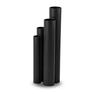 أنابيب HDPE نسبة الأبعاد القياسية 17.6 قطر خارجي 450 مم سمك 25.5 مم لون أسود