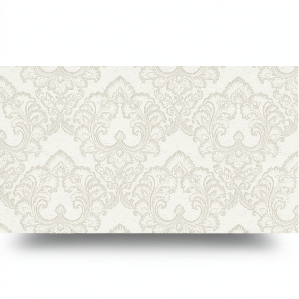 Italian Wallpaper Classic Design 10m x 1.06m Pale Beige, Model 81928
