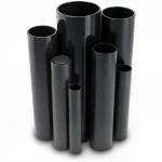 UPVC Pipes Modern Technology Nominal Pressure 21.7 Bar Size 3 inch Thickness 6.58 mm Black Colour