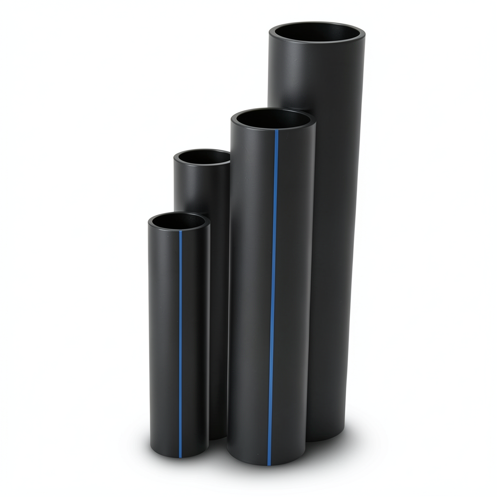 HDPE Pipes SDR 17.6 Outside Diameter 710 mm Thickness 40.2 mm Black