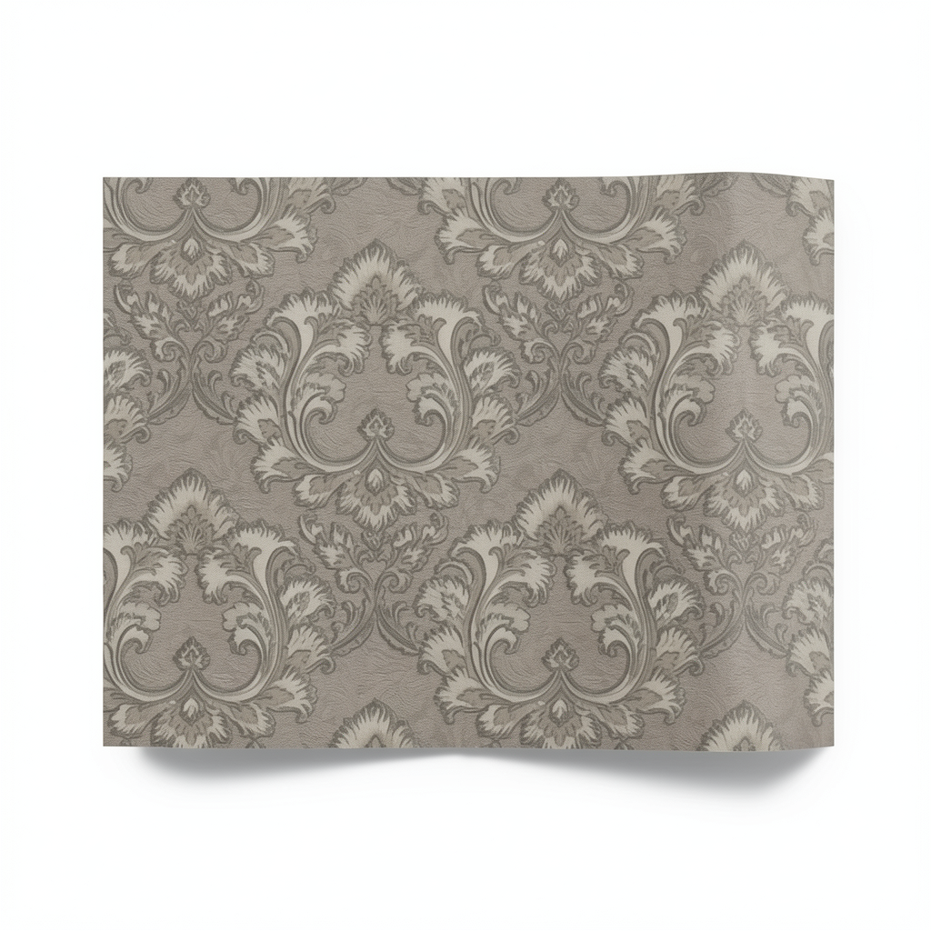 Classic Wall Covering 10m x 1.06m Dark Beige Color, Model 81929