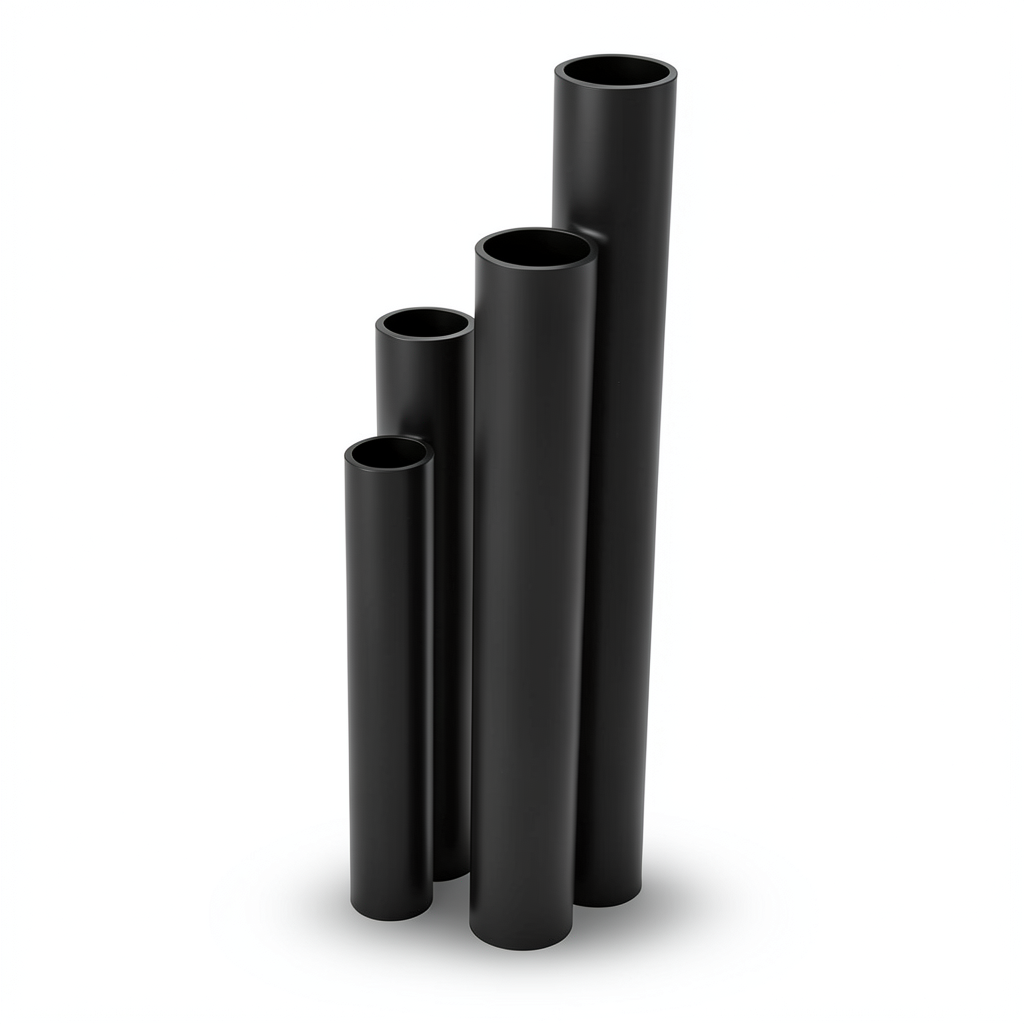 HDPE Pipes SDR 17.6 Outside Diameter 900 mm Thickness 51.0 mm Black