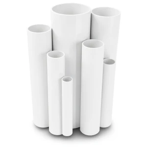 مواسير UPVC جدول 40 مقاس 3 إنش سمك 5.5 مم لون أبيض