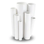 مواسير UPVC جدول 40 مقاس 6 إنش سمك 7.1 مم لون أبيض