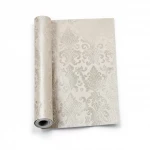 Italian patterned wallpaper, size 10 m x 0.53m, beige color, model 73536  