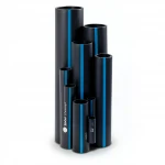 Sappco HDPE Pipes PE 100 Pressure 10 Bar Outside Diameter 500 mm Thickness 29.7 mm Black Color