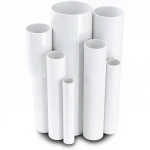UPVC Pipes  Modern Technology Nominal Pressure 11 Bar Size 4 inch Thickness 4.39 mm White Colour