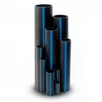 Sappco HDPE Pipes PE 100 Pressure 10 Bar Outside Diameter 400 mm Thickness 23.7 mm Black Color