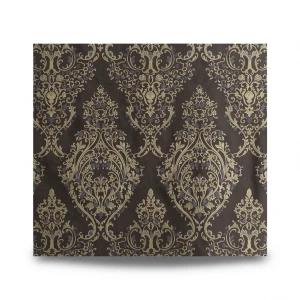 Italian Wallpaper Classic Design 10 m x 1.06 m Dark Brown, Model 81903