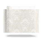 ورق جداري ايطالي تصميم كلاسيك 10 م×1.06 م بيج شاحب، موديل 81928