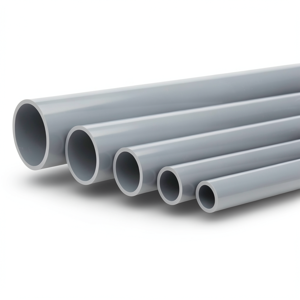 UPVC Pipes Nominal Pressure 16 Bar Outside Diameter 16 mm Thickness 1.2 mm Gray