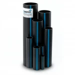 أنابيب HDPE سابكو PE 100 ضغط 12.5 بار قطر خارجي 200 مم سمك 14.7 مم لون اسود