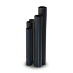 مواسير HDPE SDR 11 قطر خارجي 50 مم سمك 4.6 مم لون أسود