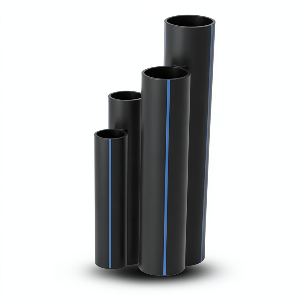 مواسير HDPE SDR 11 قطر خارجي 25 مم سمك 2.3 مم لون أسود