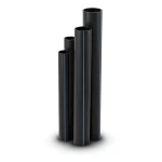 مواسير HDPE SDR 11 قطر خارجي 63 مم سمك 5.8 مم لون أسود