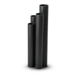 مواسير HDPE SDR 13.6 قطر خارجي 500 مم سمك 36.8 مم أسود