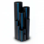 أنابيب HDPE سابكو PE 100 ضغط 12.5 بار قطر خارجي 315 مم سمك 23.2 مم لون اسود